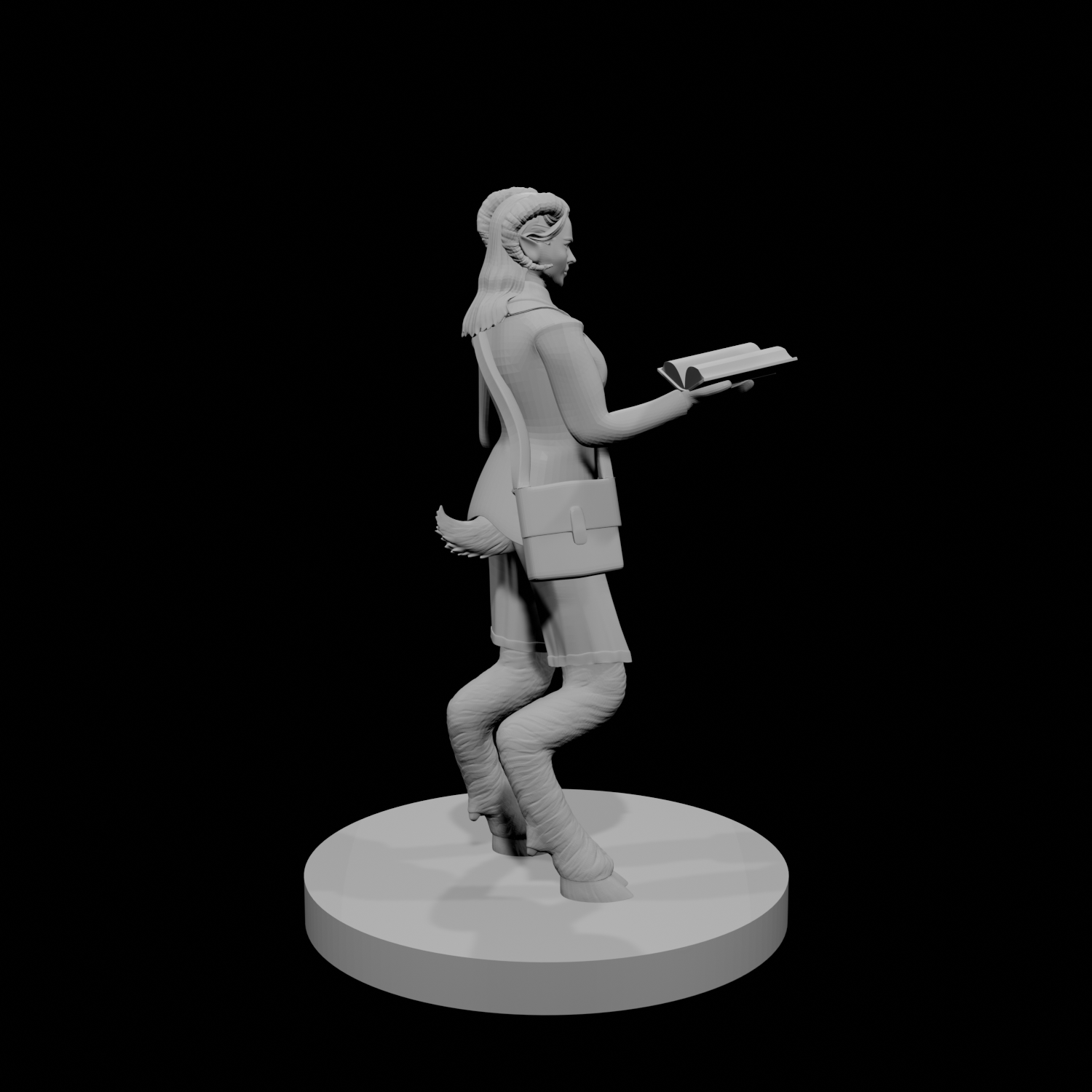 Satyr Female Wizard