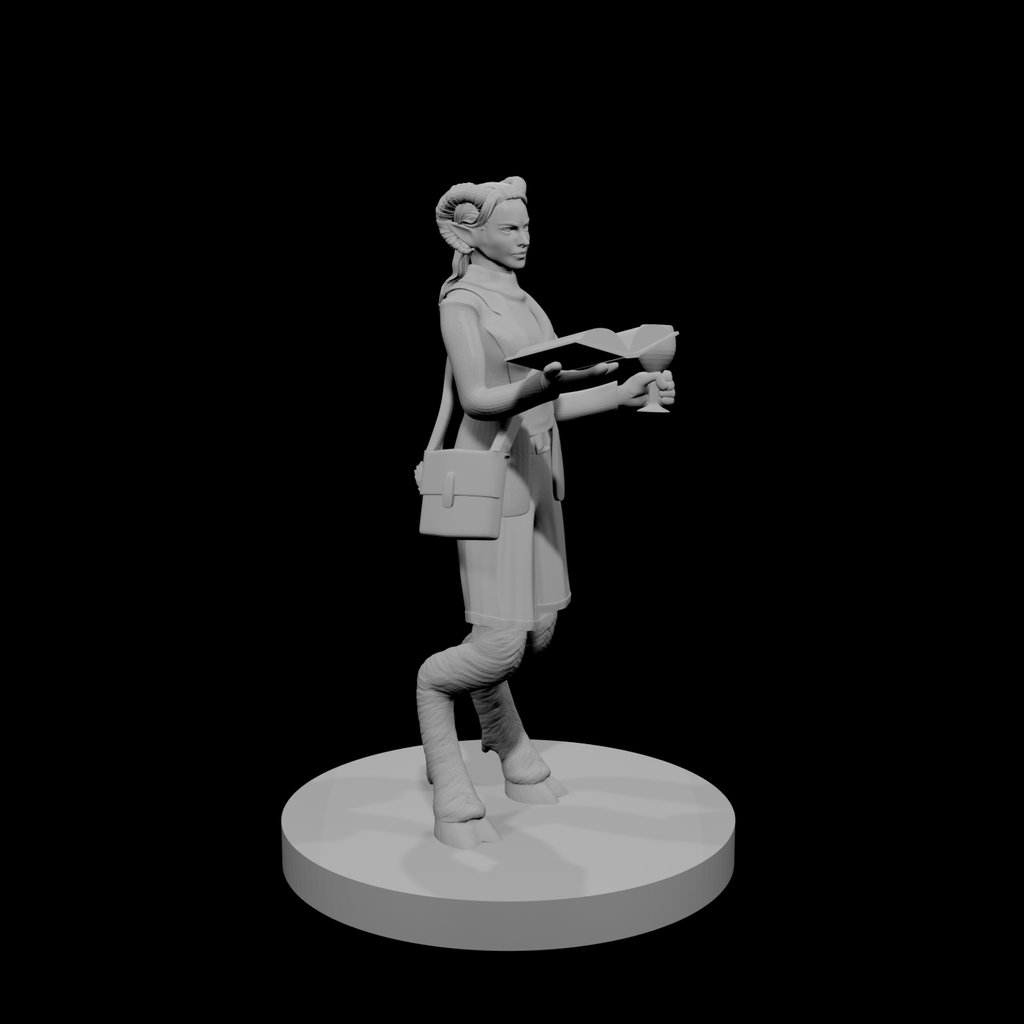 Satyr Female Wizard