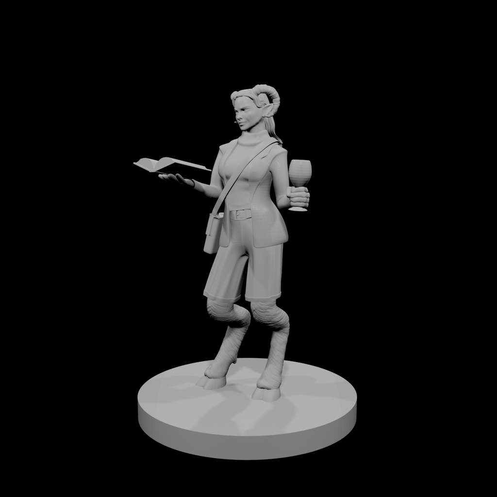 Satyr Female Wizard