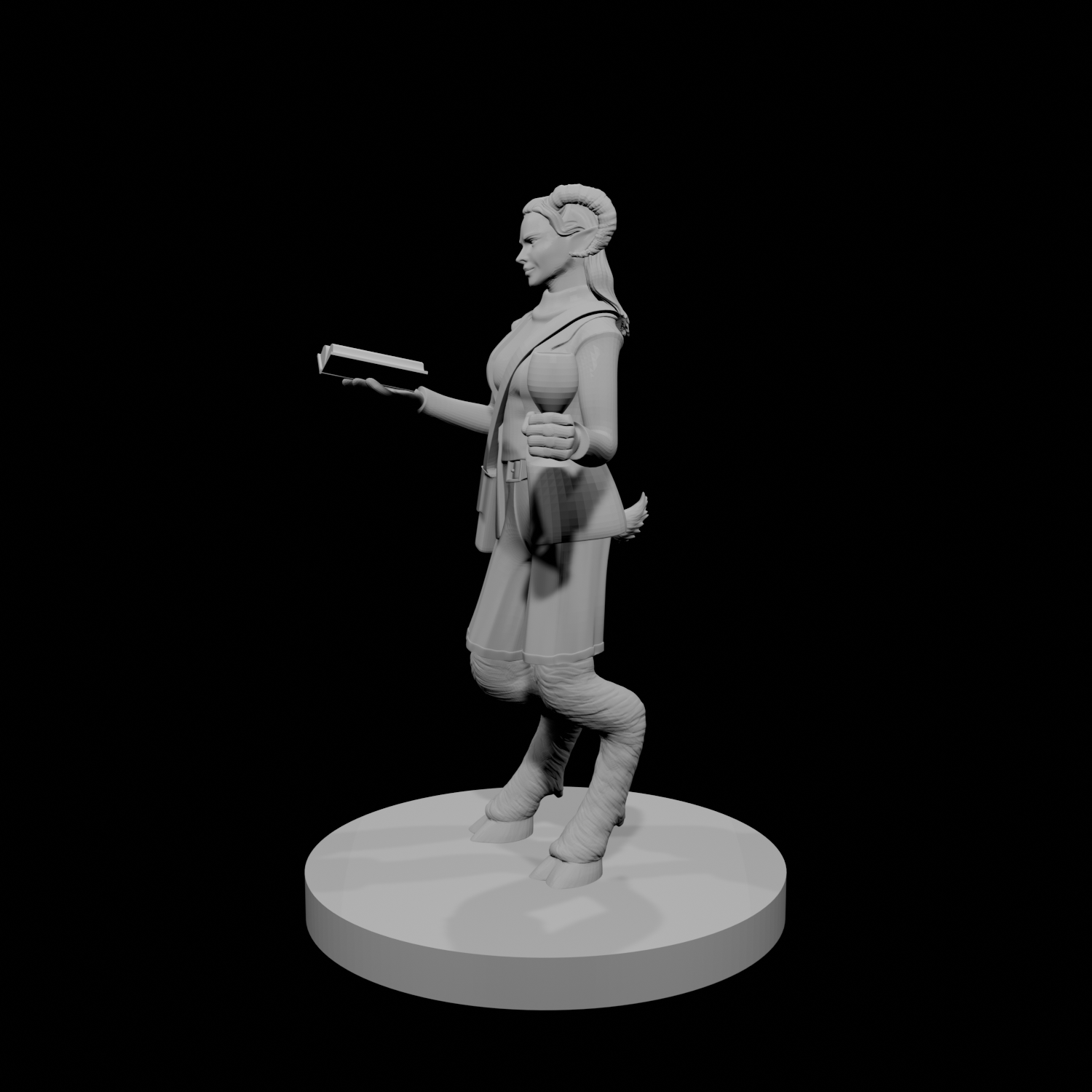 Satyr Female Wizard