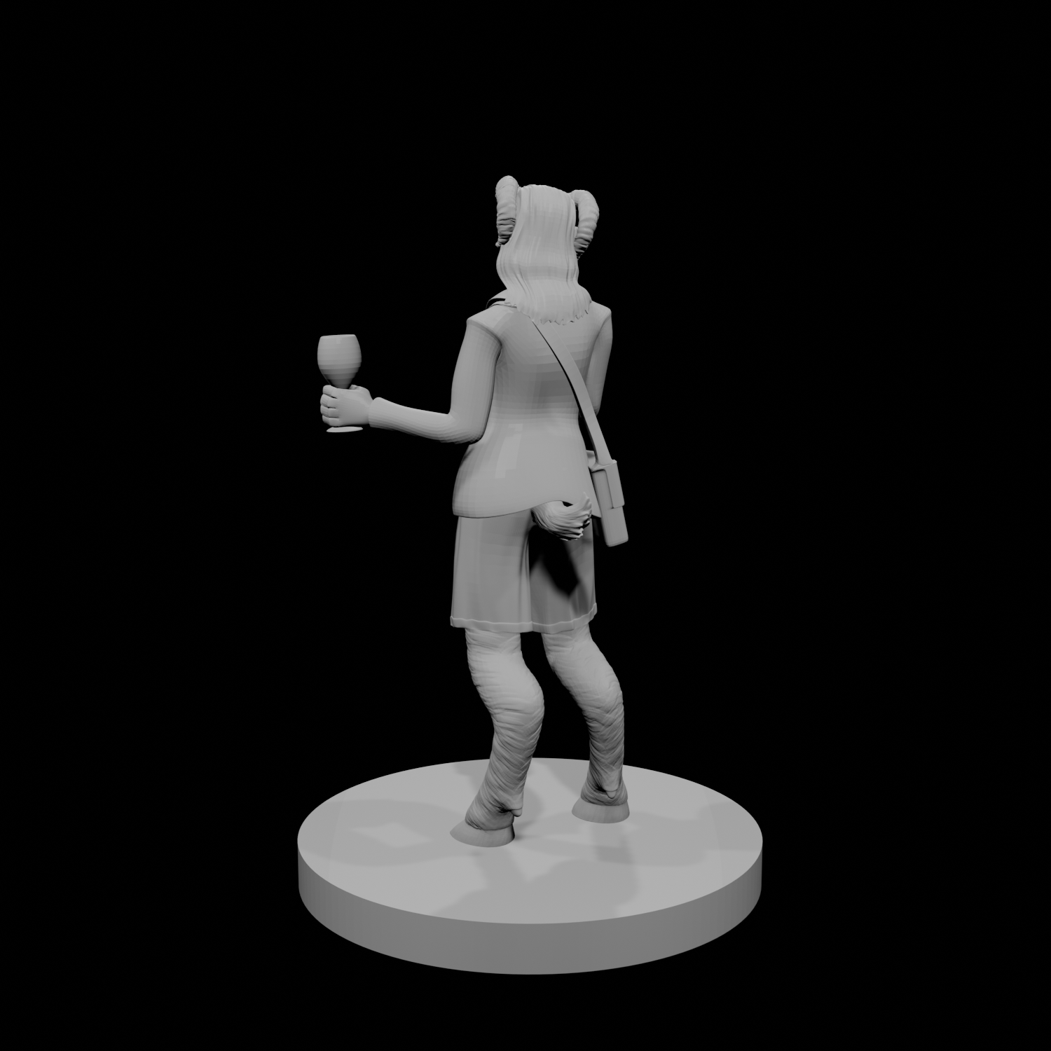 Satyr Female Wizard
