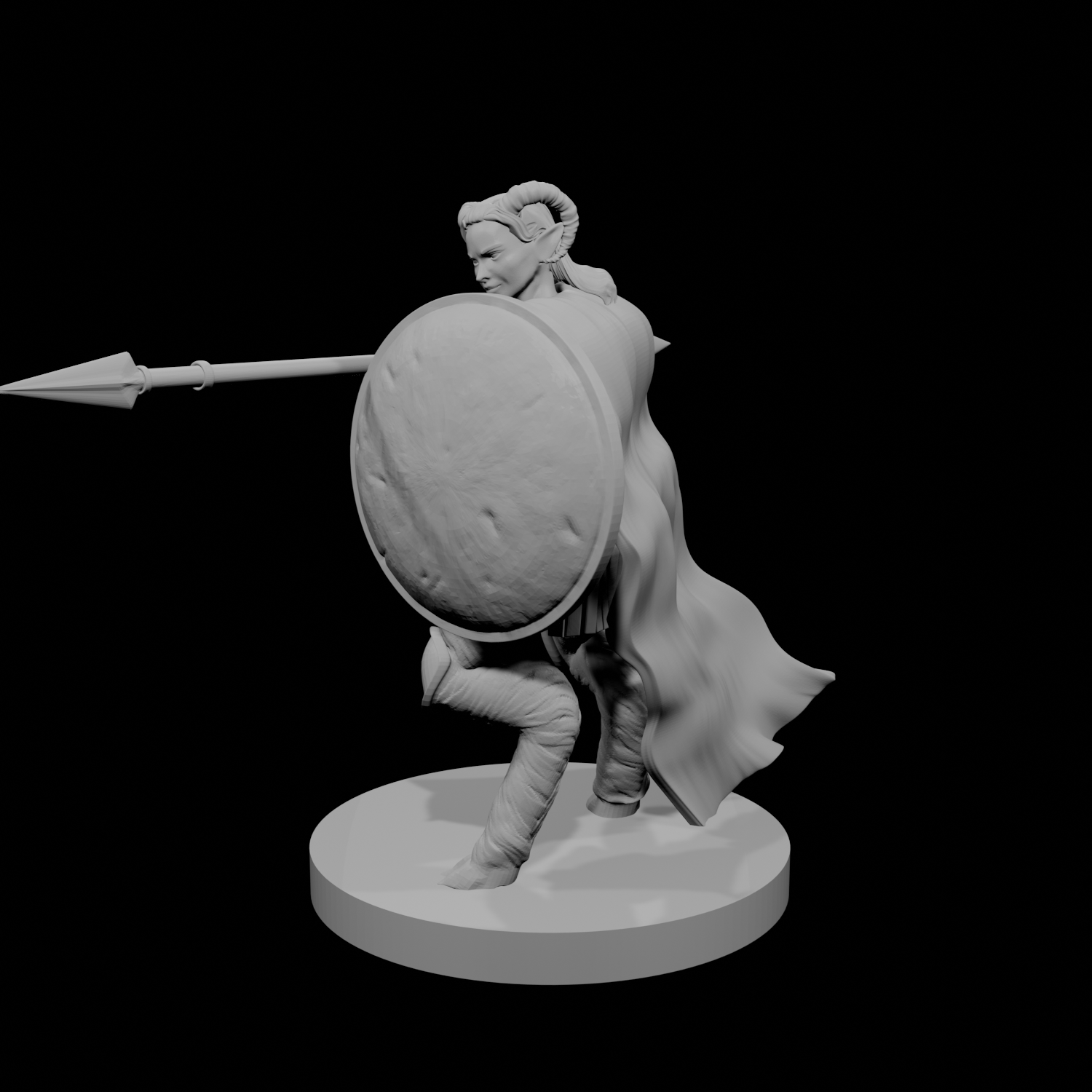 Hoplite Satyre Femme
