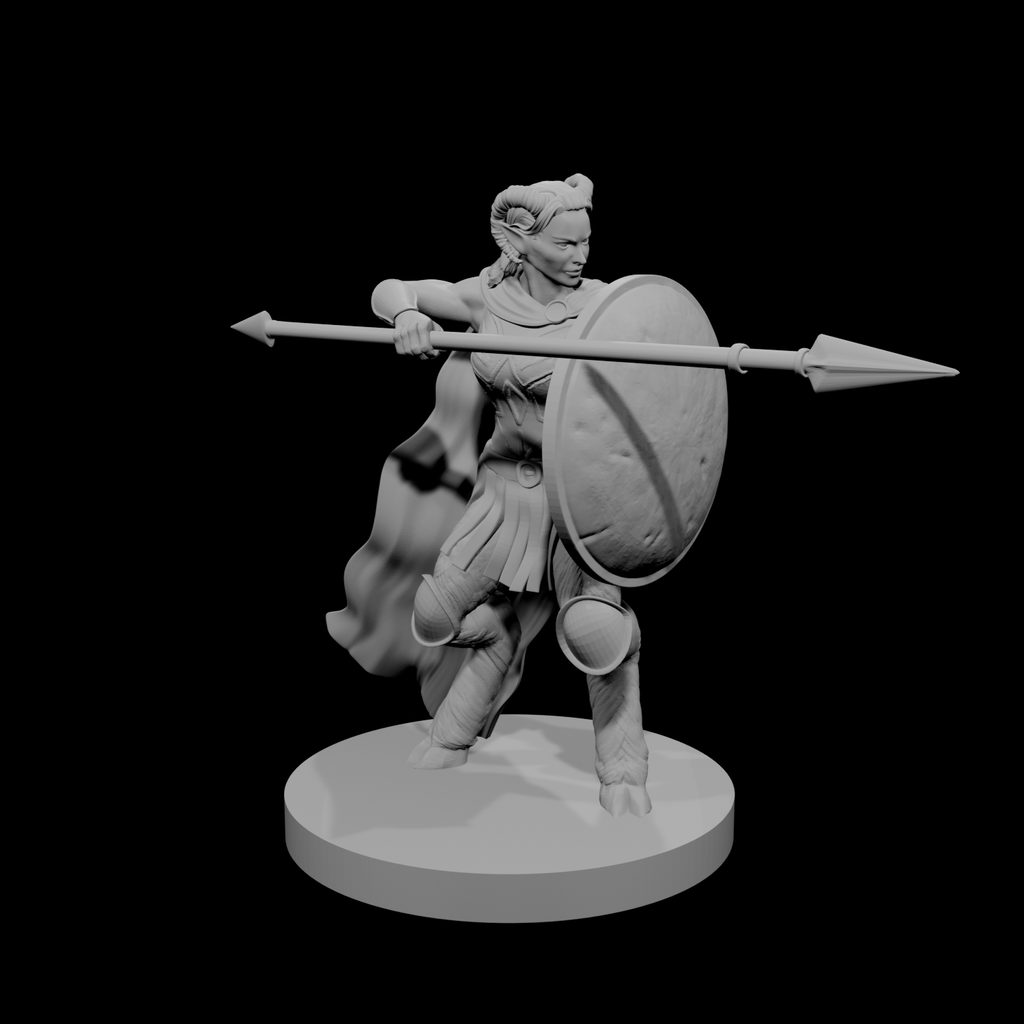 Satyr Hoplite Female