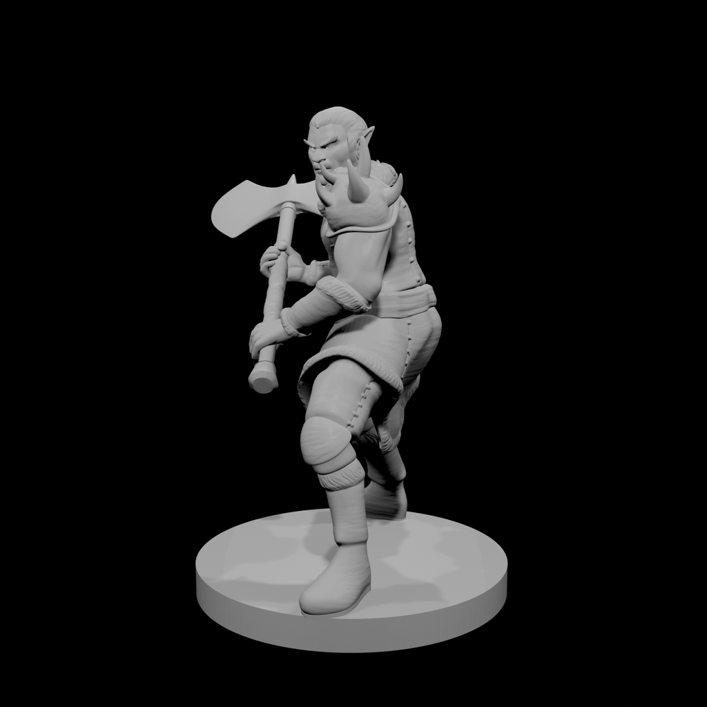 Shifter Male Barbarian
