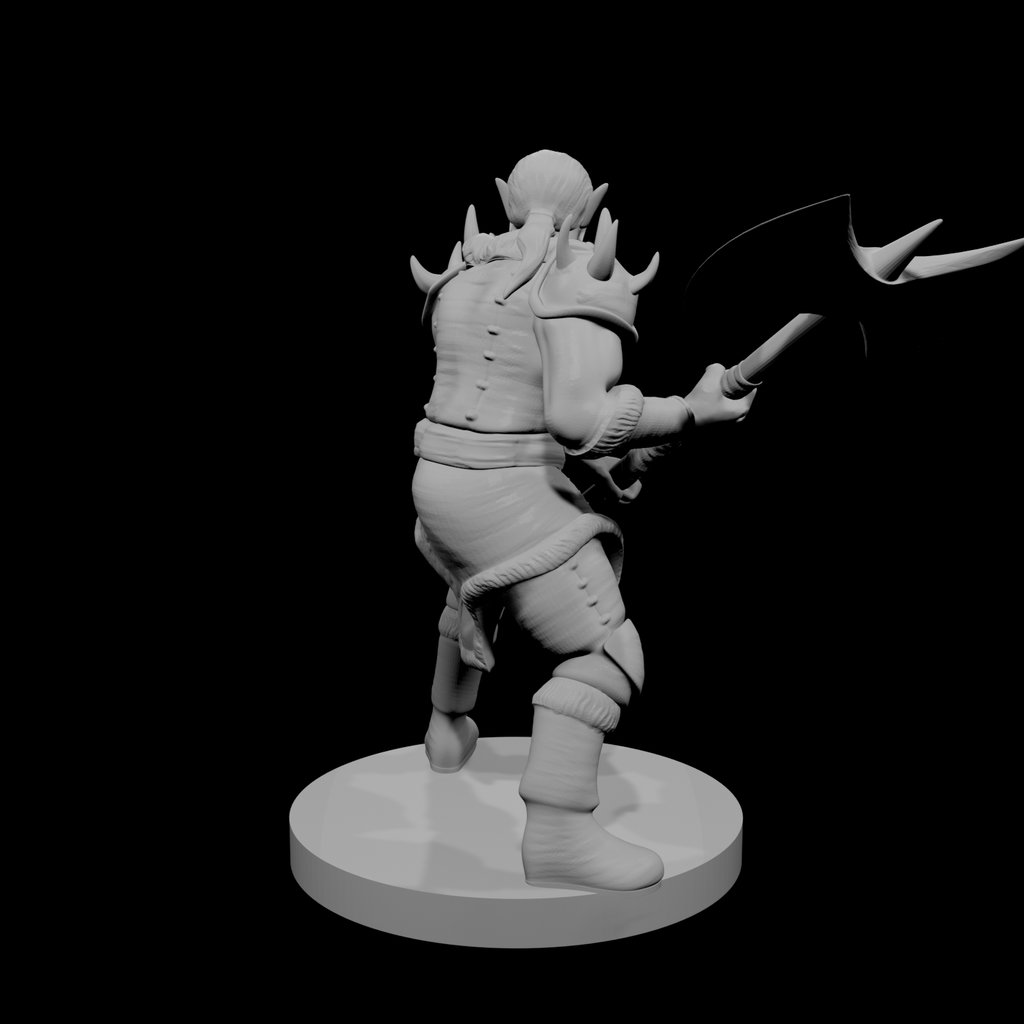 Shifter Male Barbarian