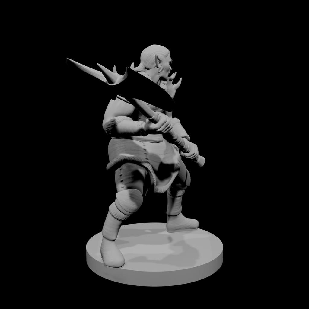 Shifter Male Barbarian