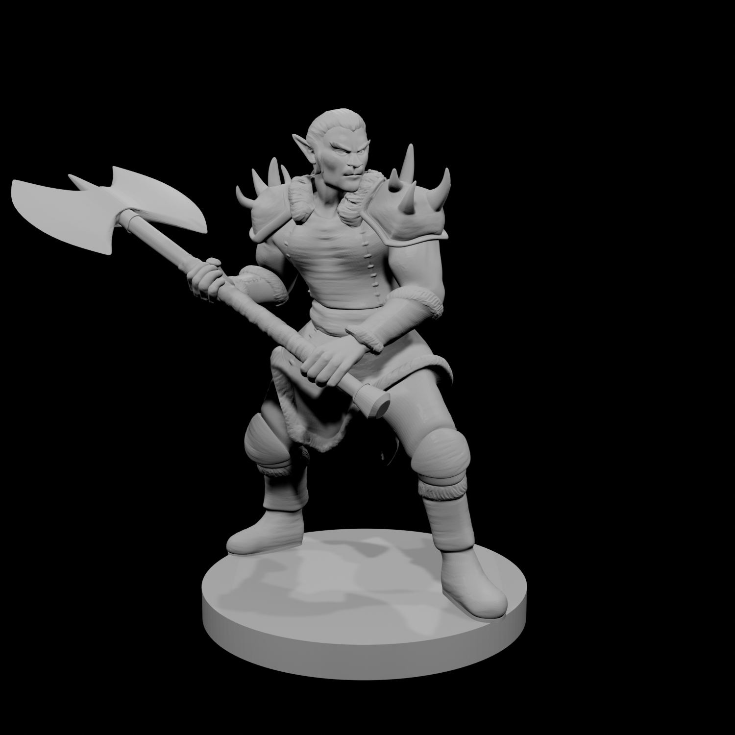 Shifter Male Barbarian