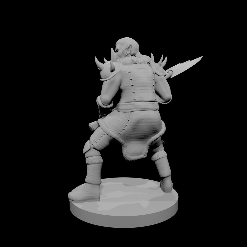Shifter Male Barbarian