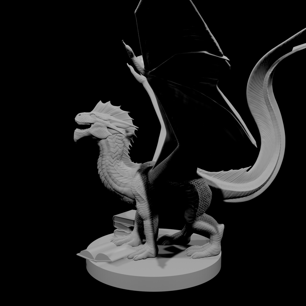 Silver Dragon Wyrmling