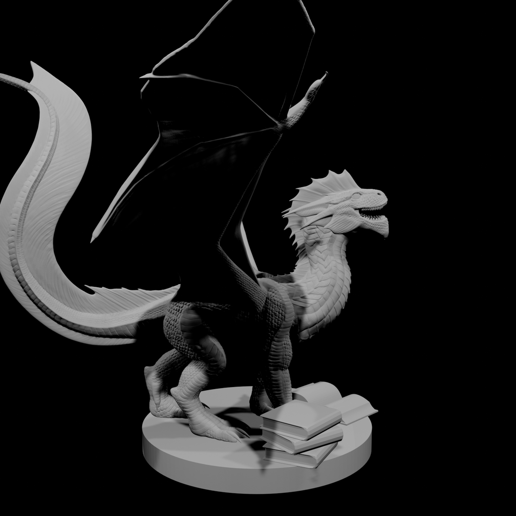 Silver Dragon Wyrmling