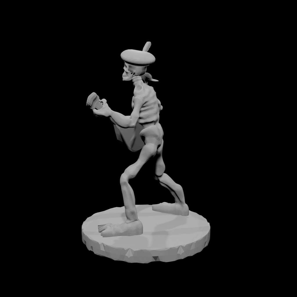 Skeleton Bard 1
