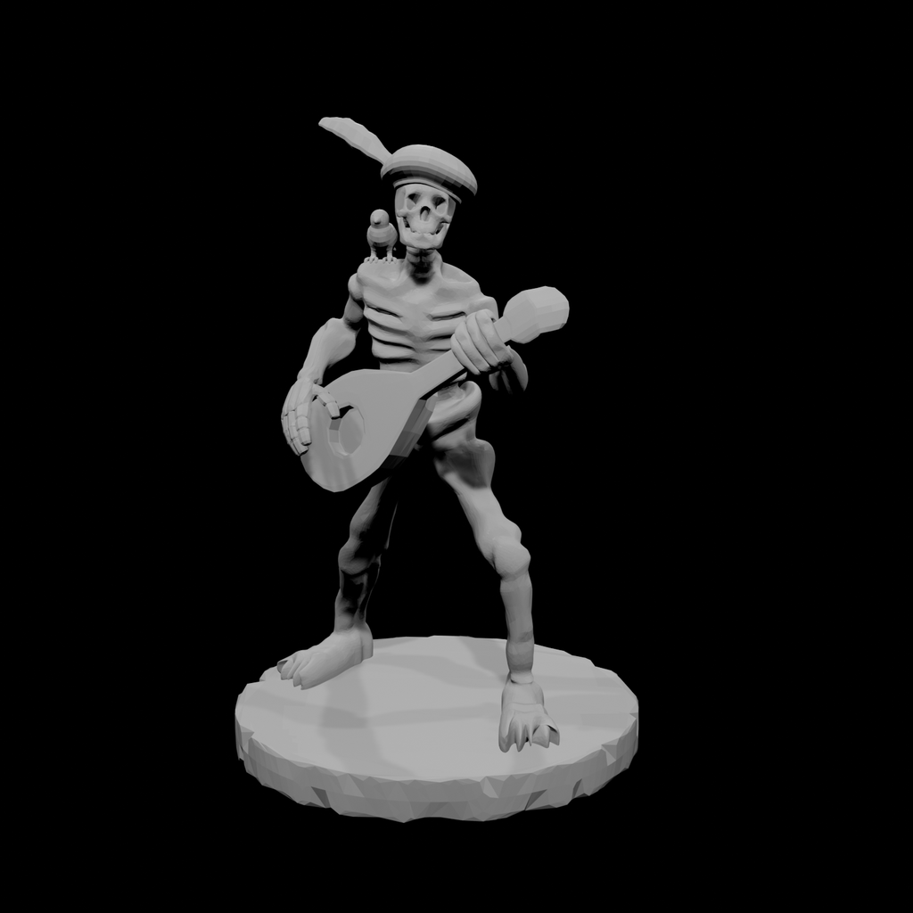 Skeleton Bard 1