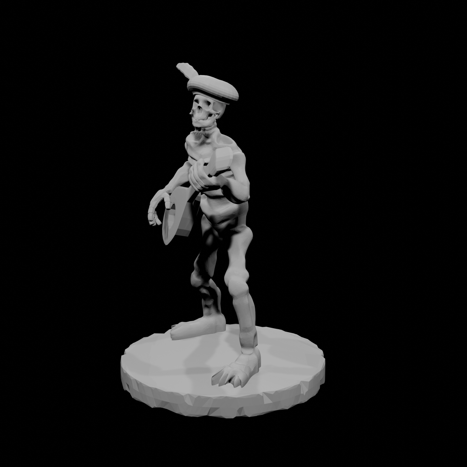Skeleton Bard 1