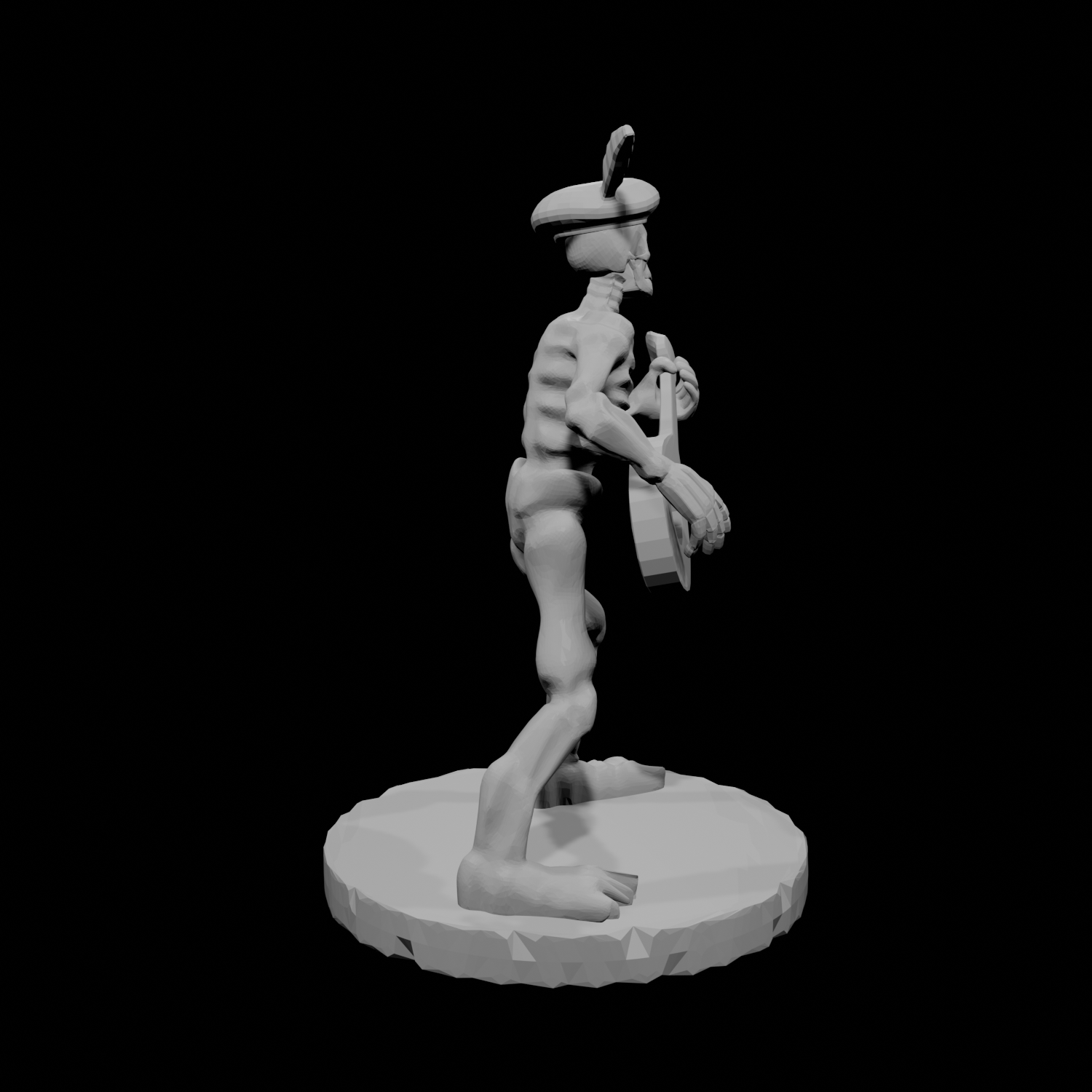 Skeleton Bard 2