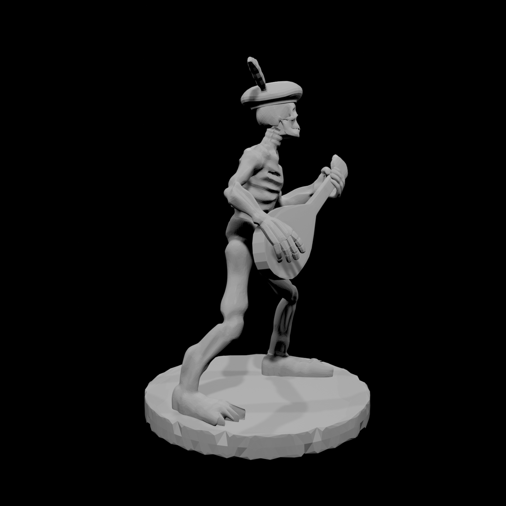 Skeleton Bard 2
