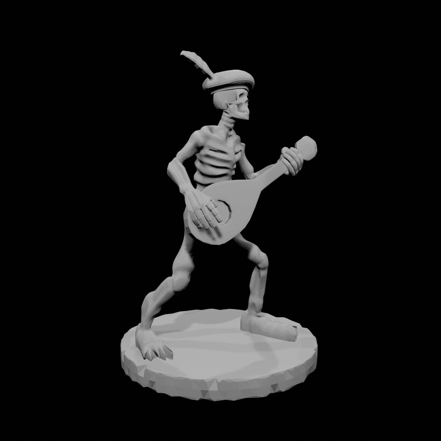 Skeleton Bard 2