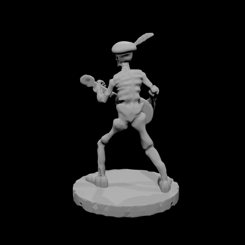 Skeleton Bard 2