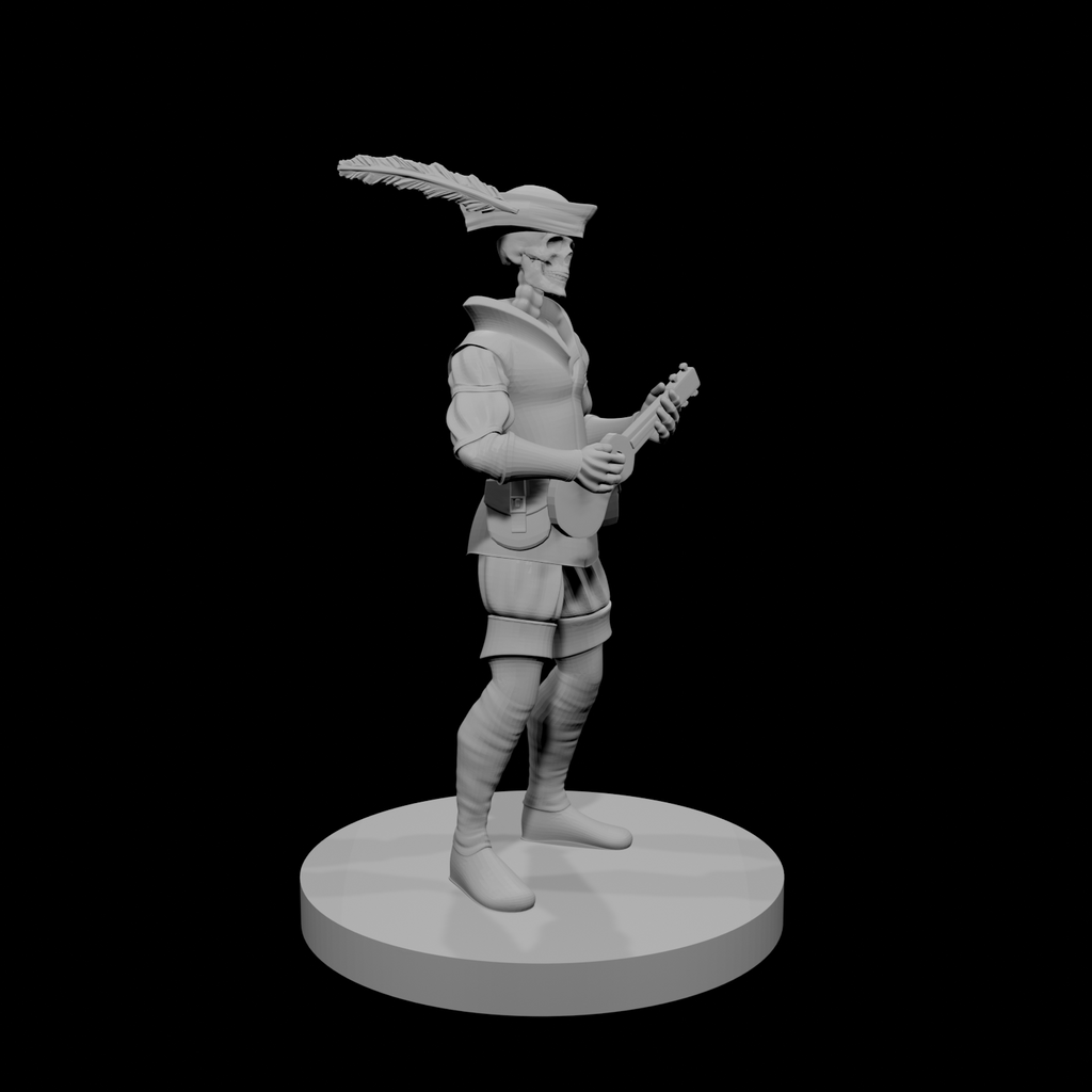 Skeleton Bard 3