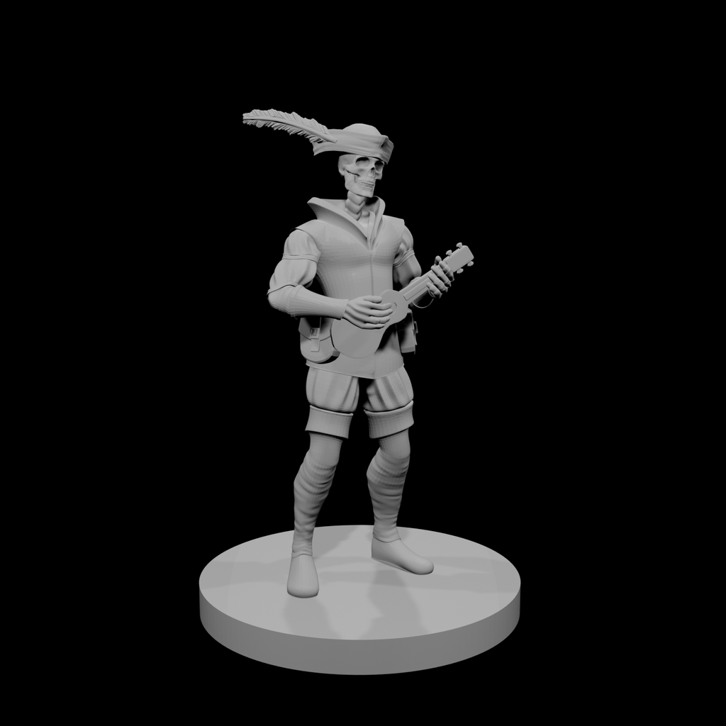 Skeleton Bard 3