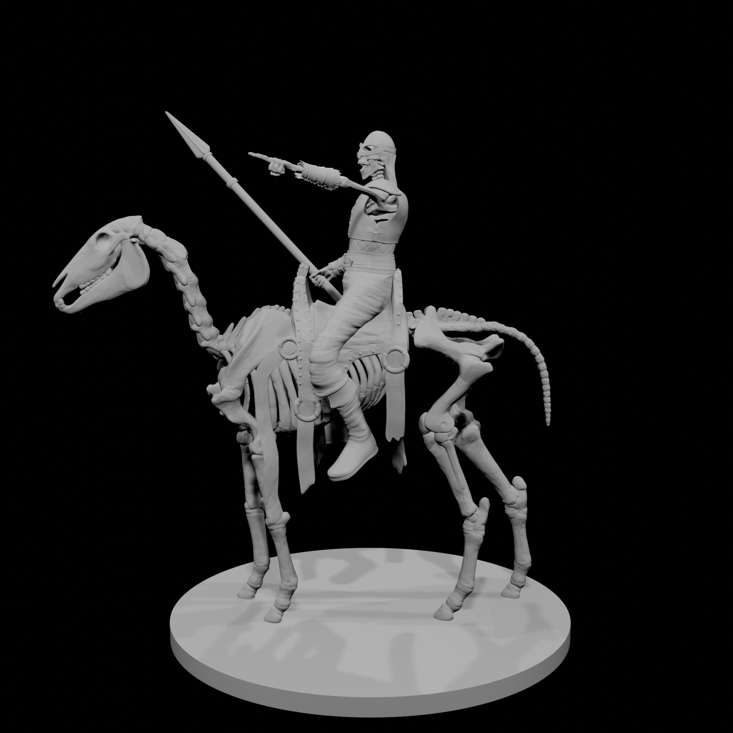 Cavalier squelette