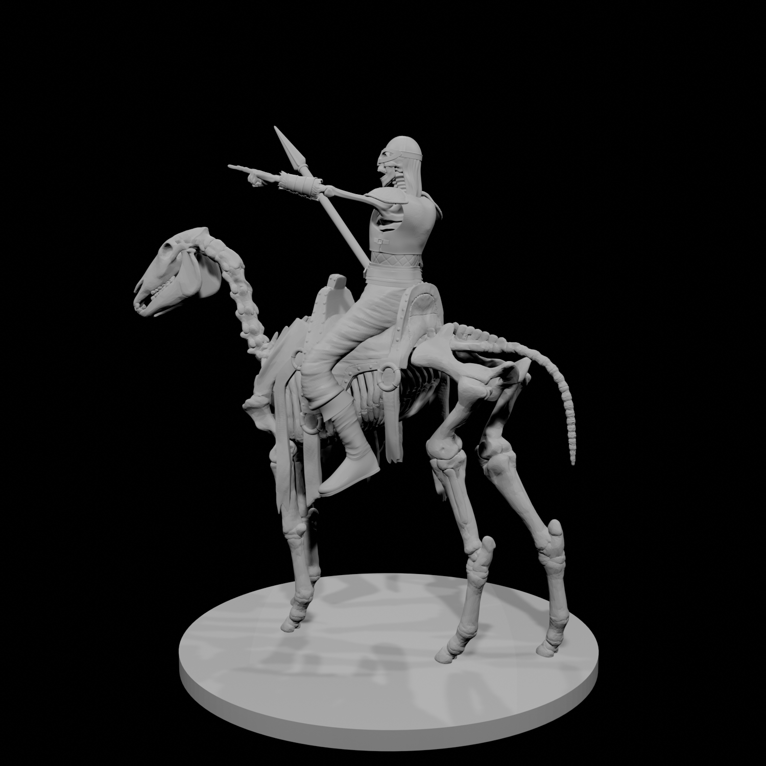 Cavalier squelette