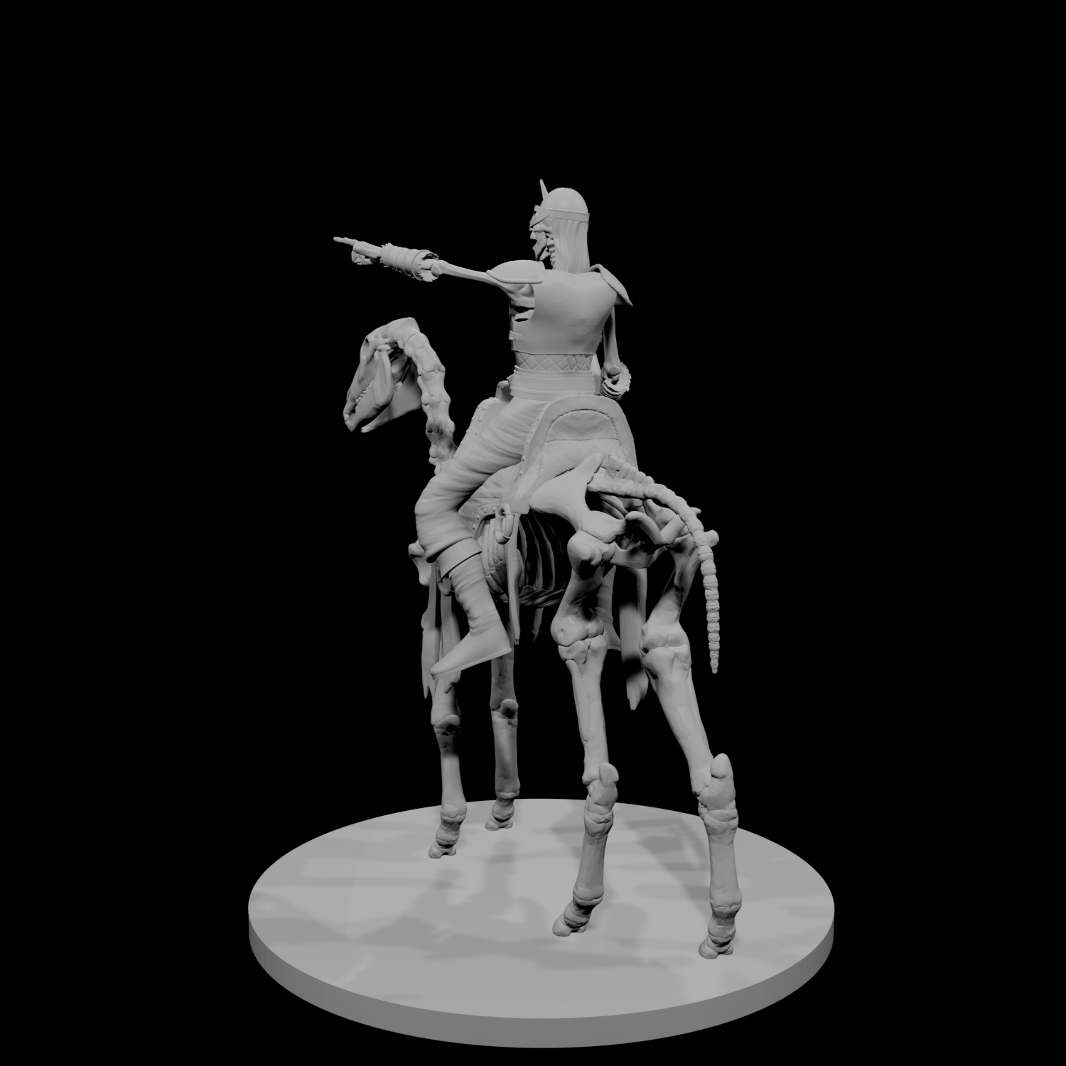 Cavalier squelette
