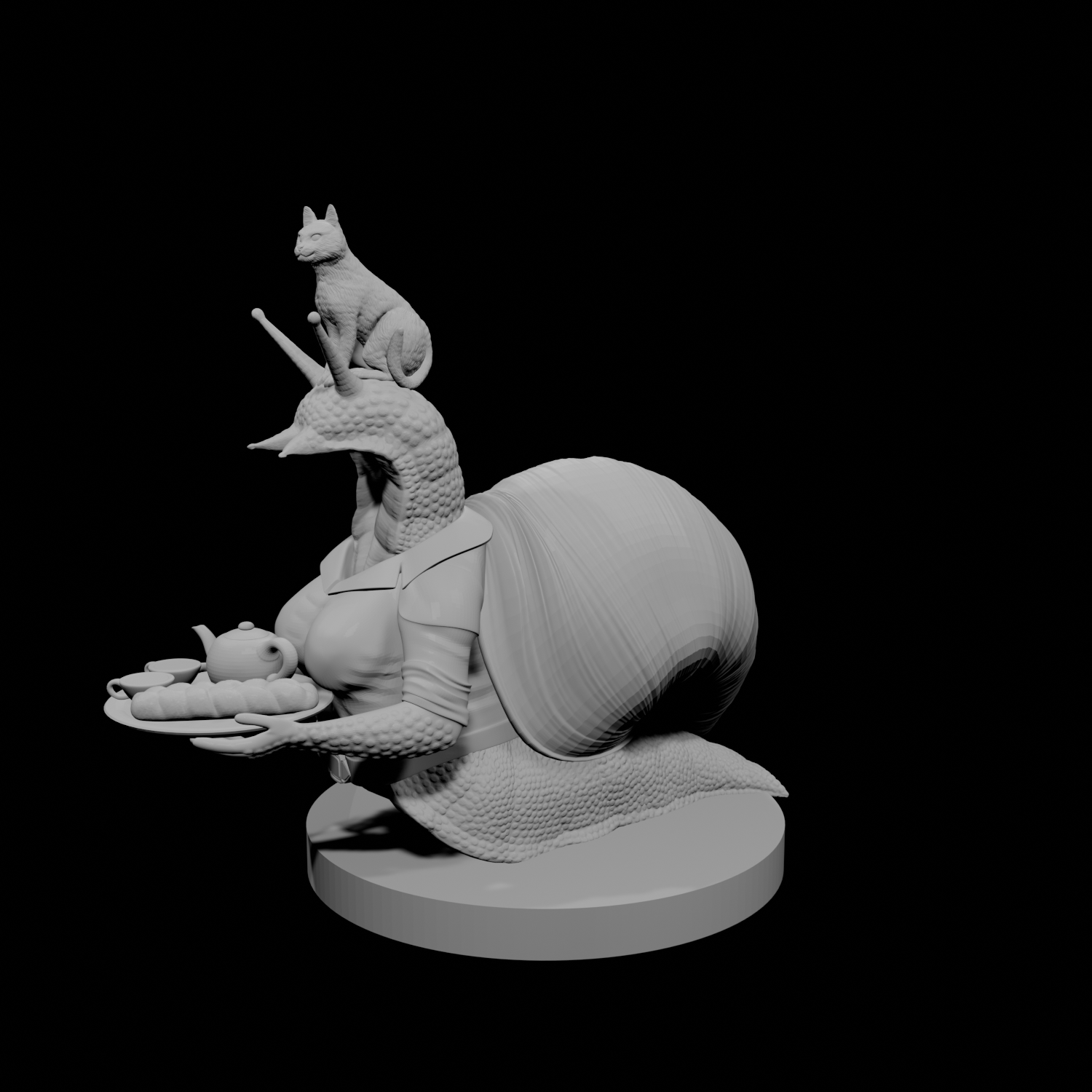 Snail Folk Female Baker