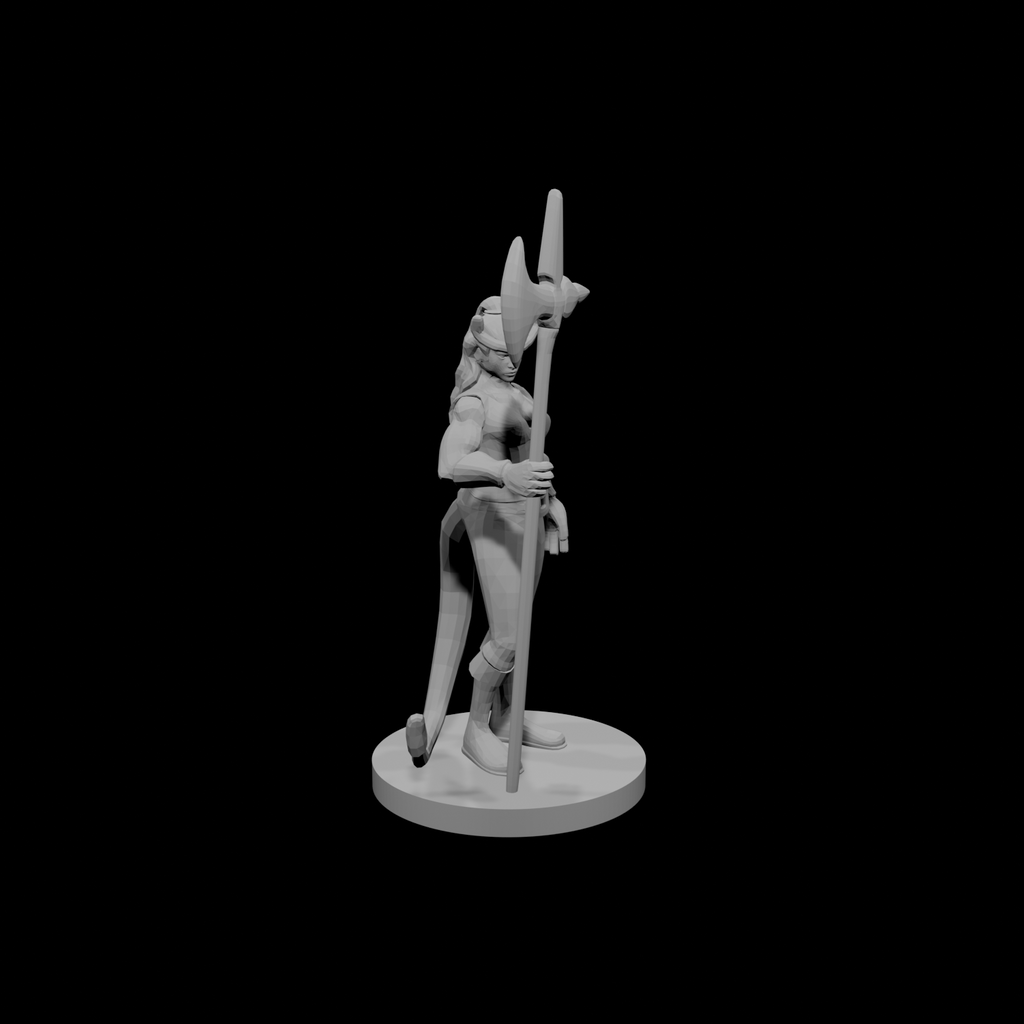 Tiefling Female Barbarian