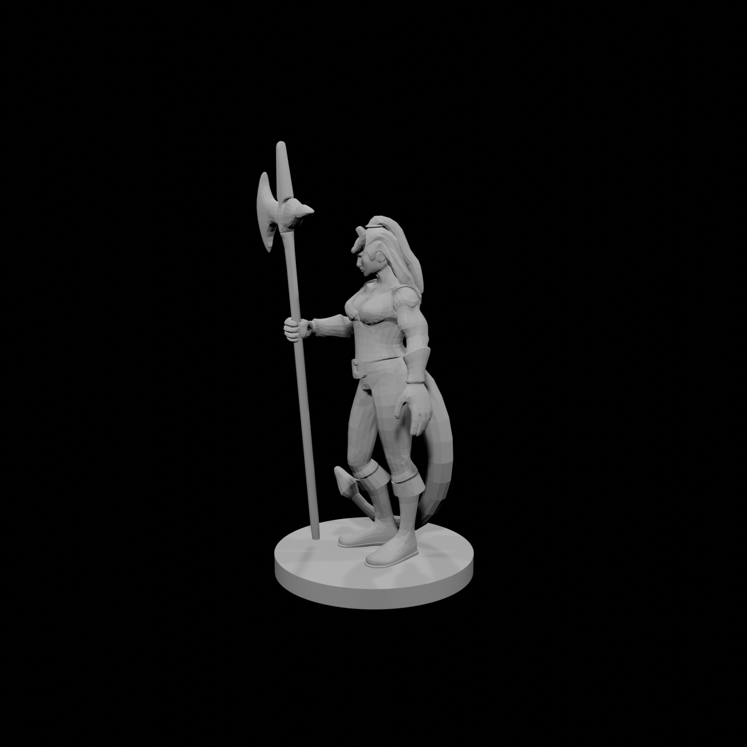 Tiefling Female Barbarian