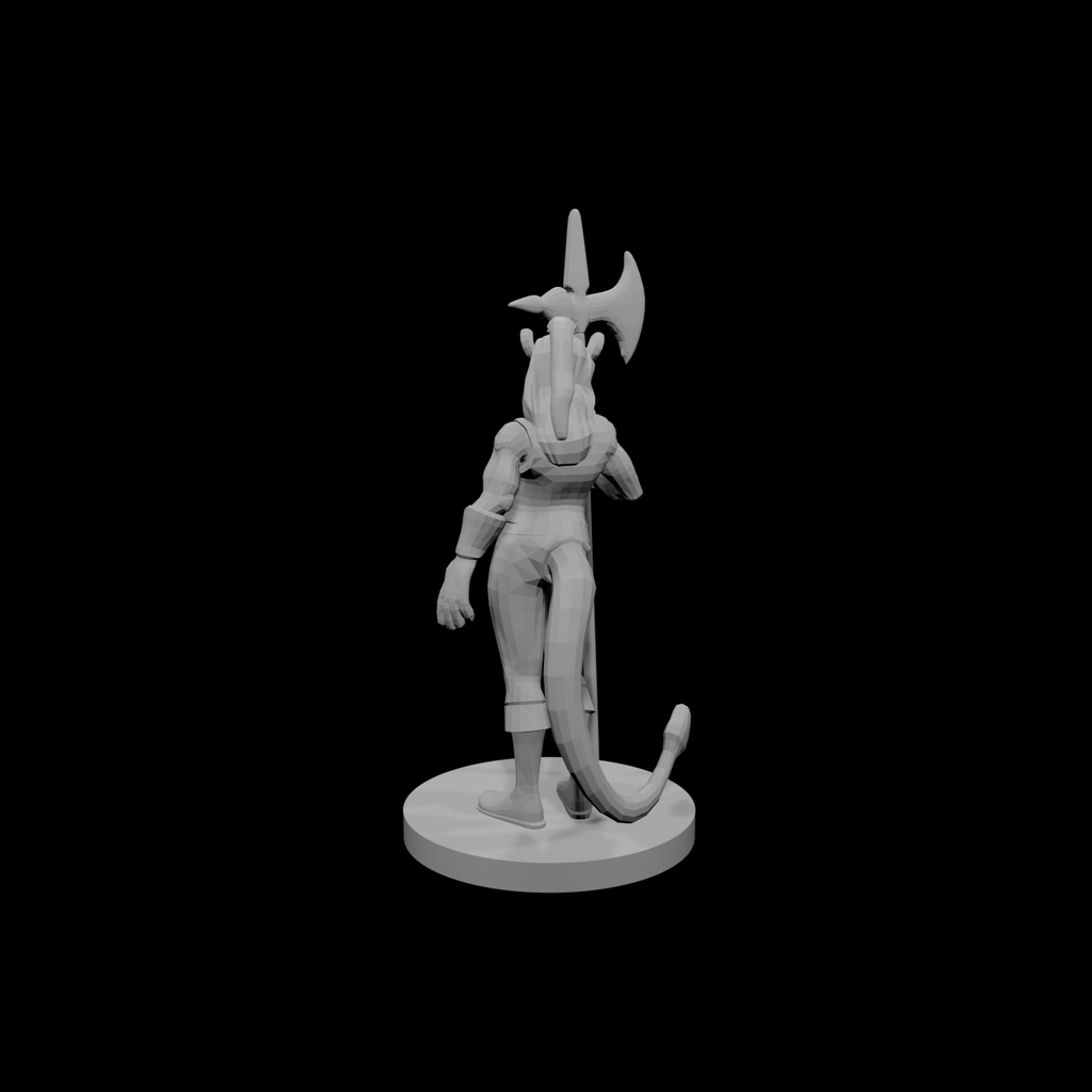 Tiefling Female Barbarian