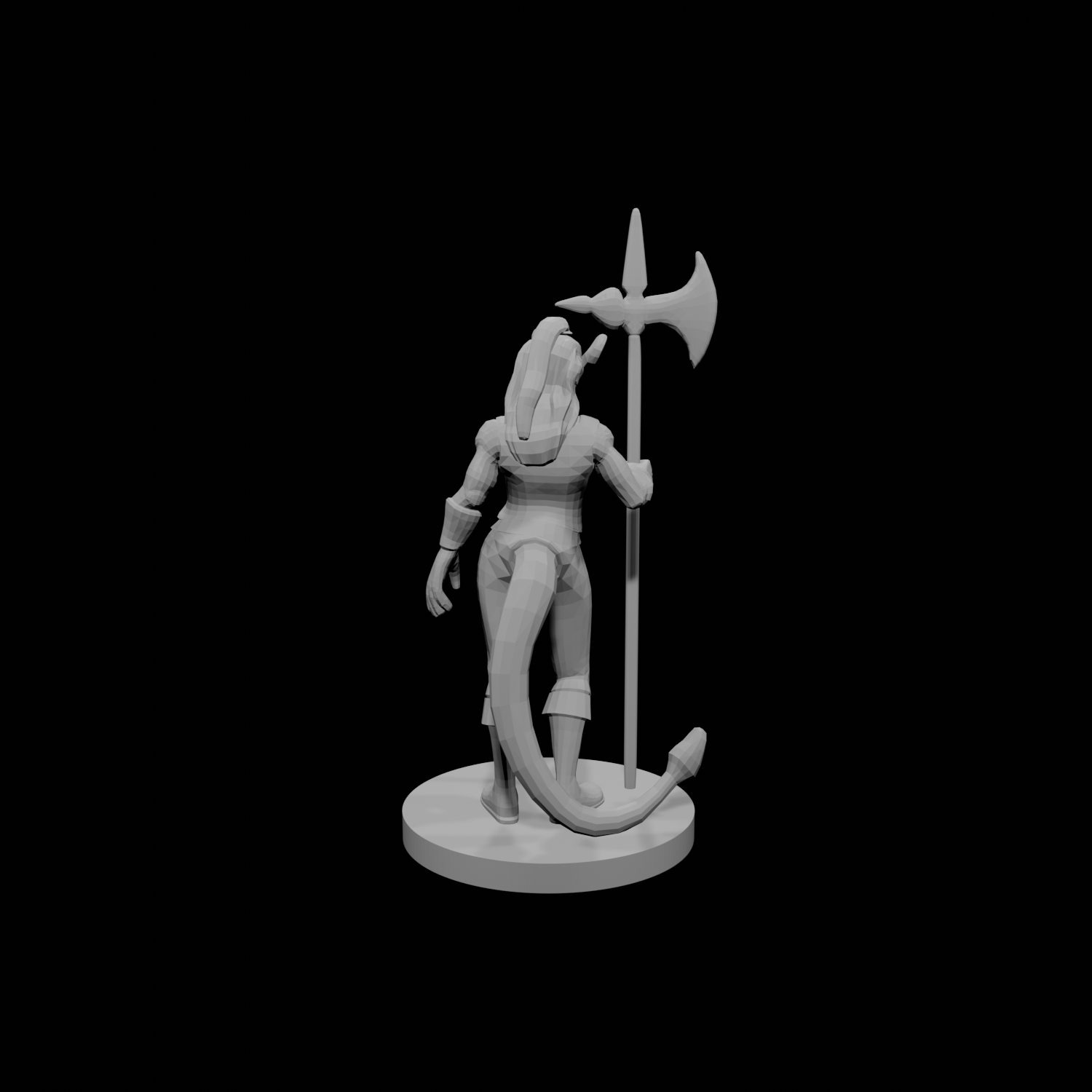 Tiefling Female Barbarian