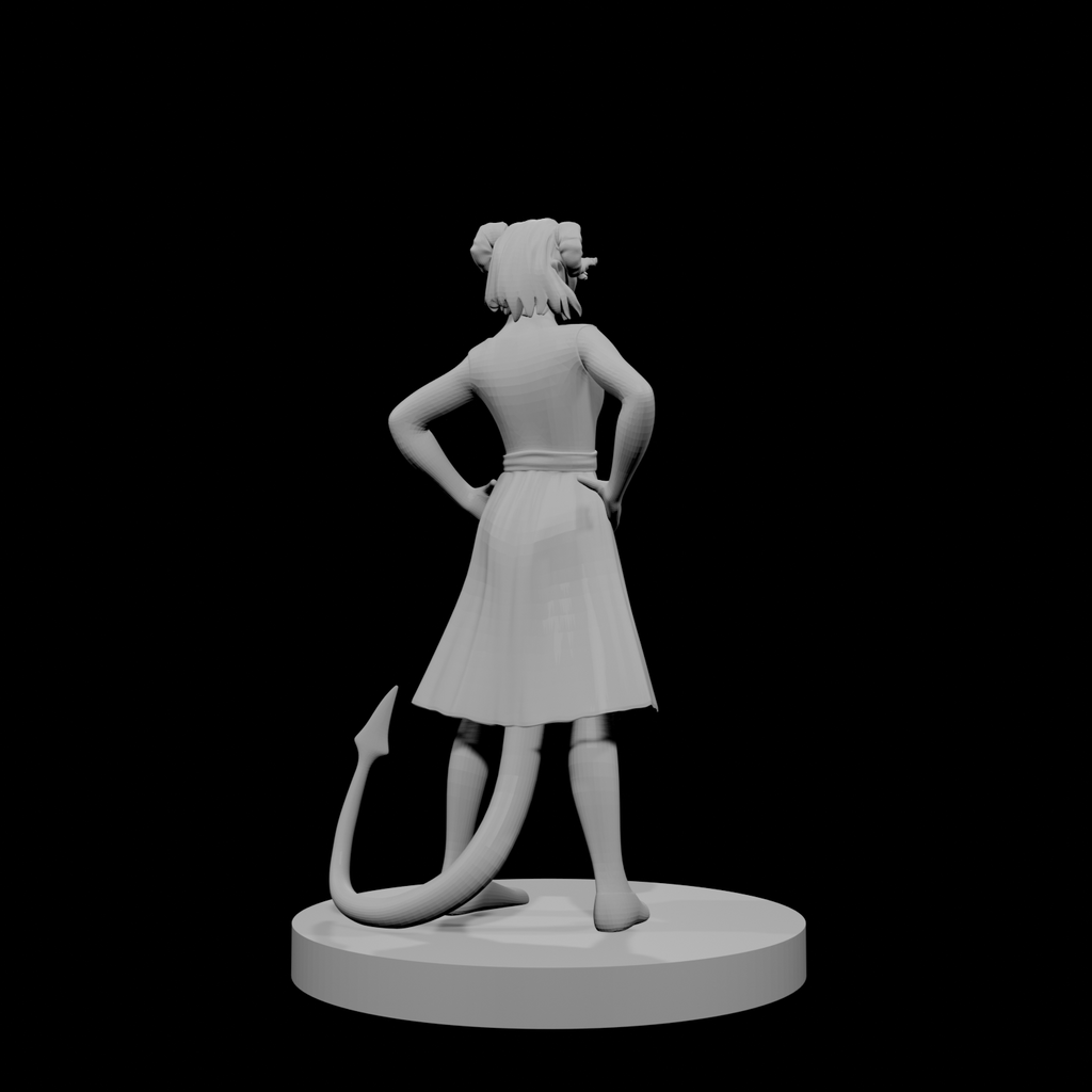 Tiefling Female Bard 3