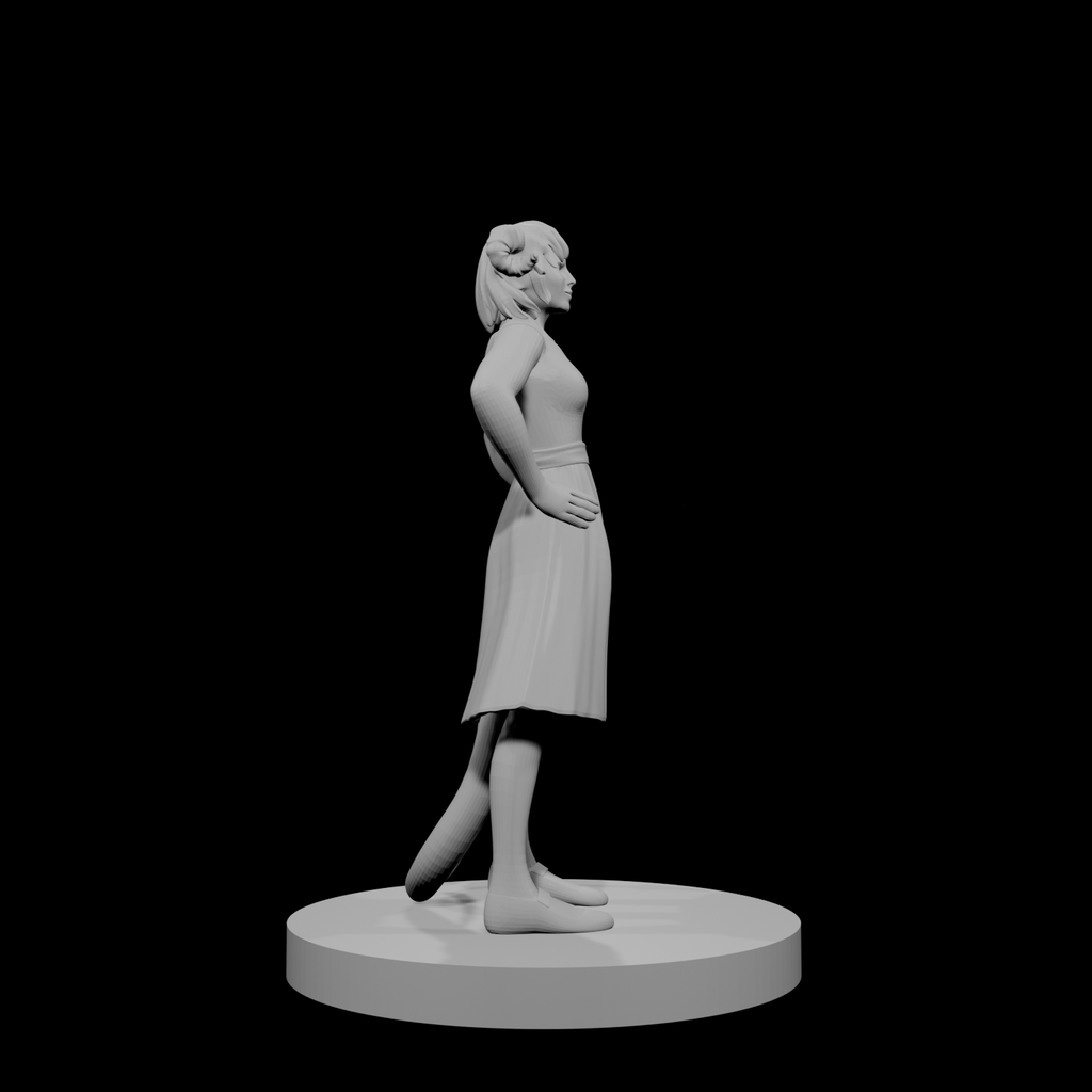 Tiefling Female Bard 3