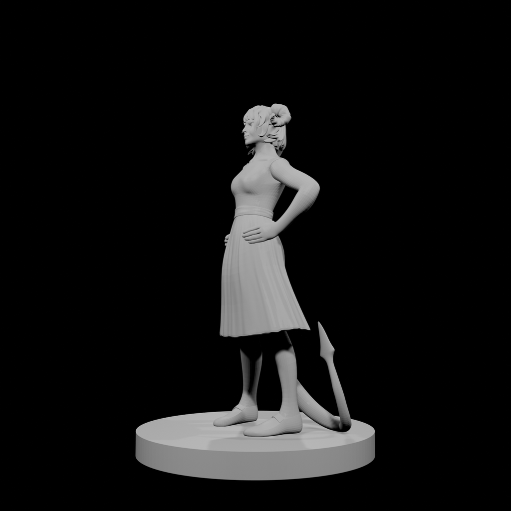 Tiefling Female Bard 3