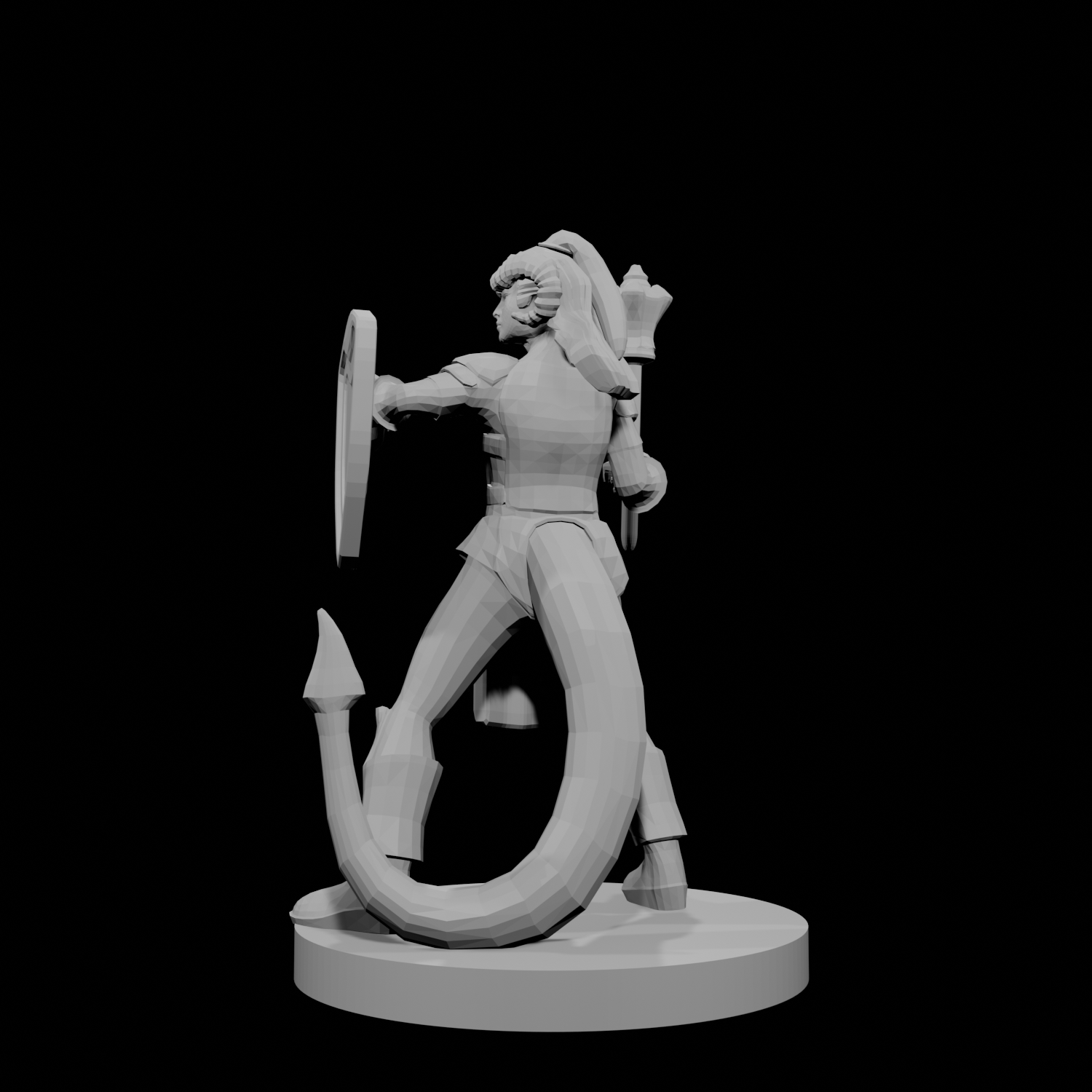 Tiefling Female Cleric
