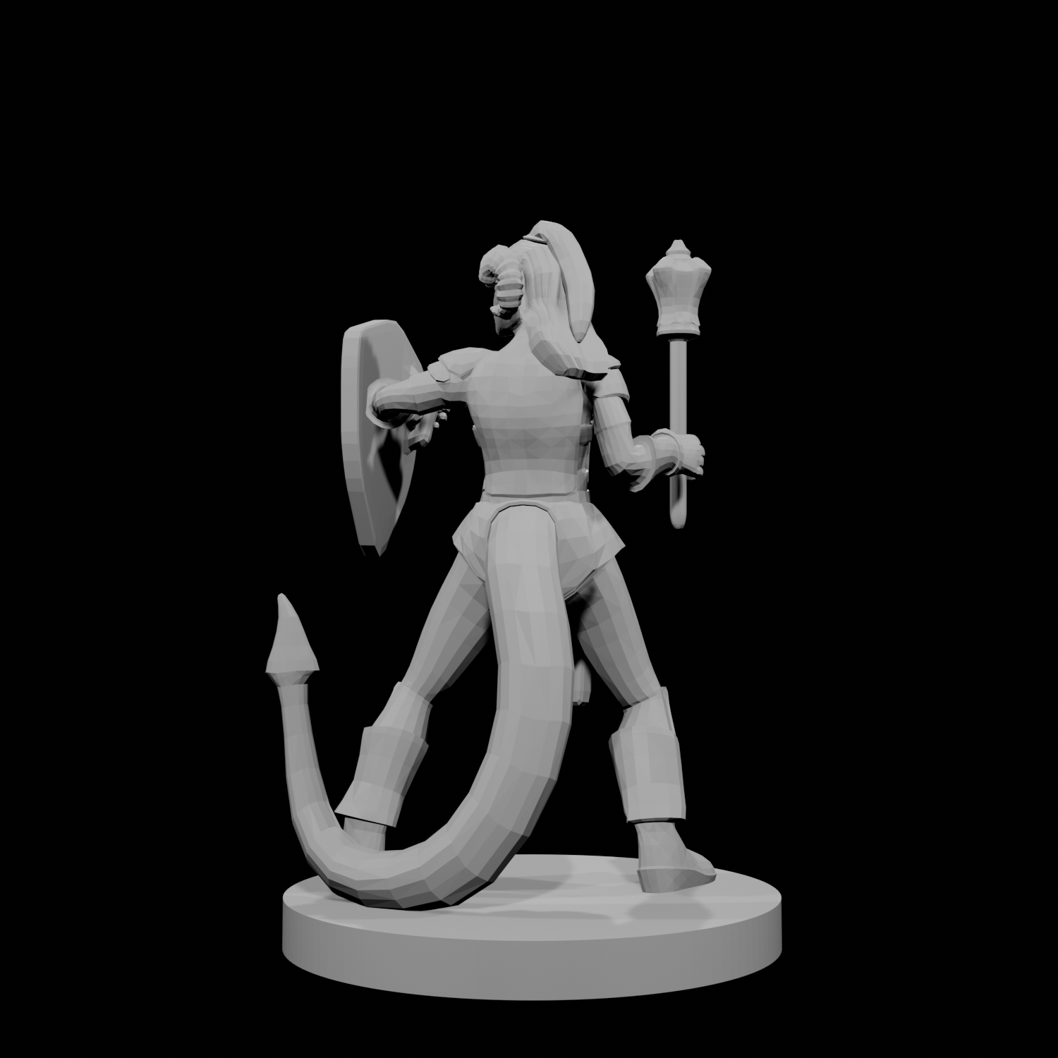 Tiefling Female Cleric