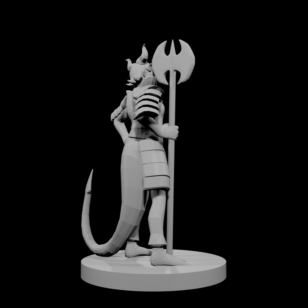 Tiefling Female Death Cleric 2