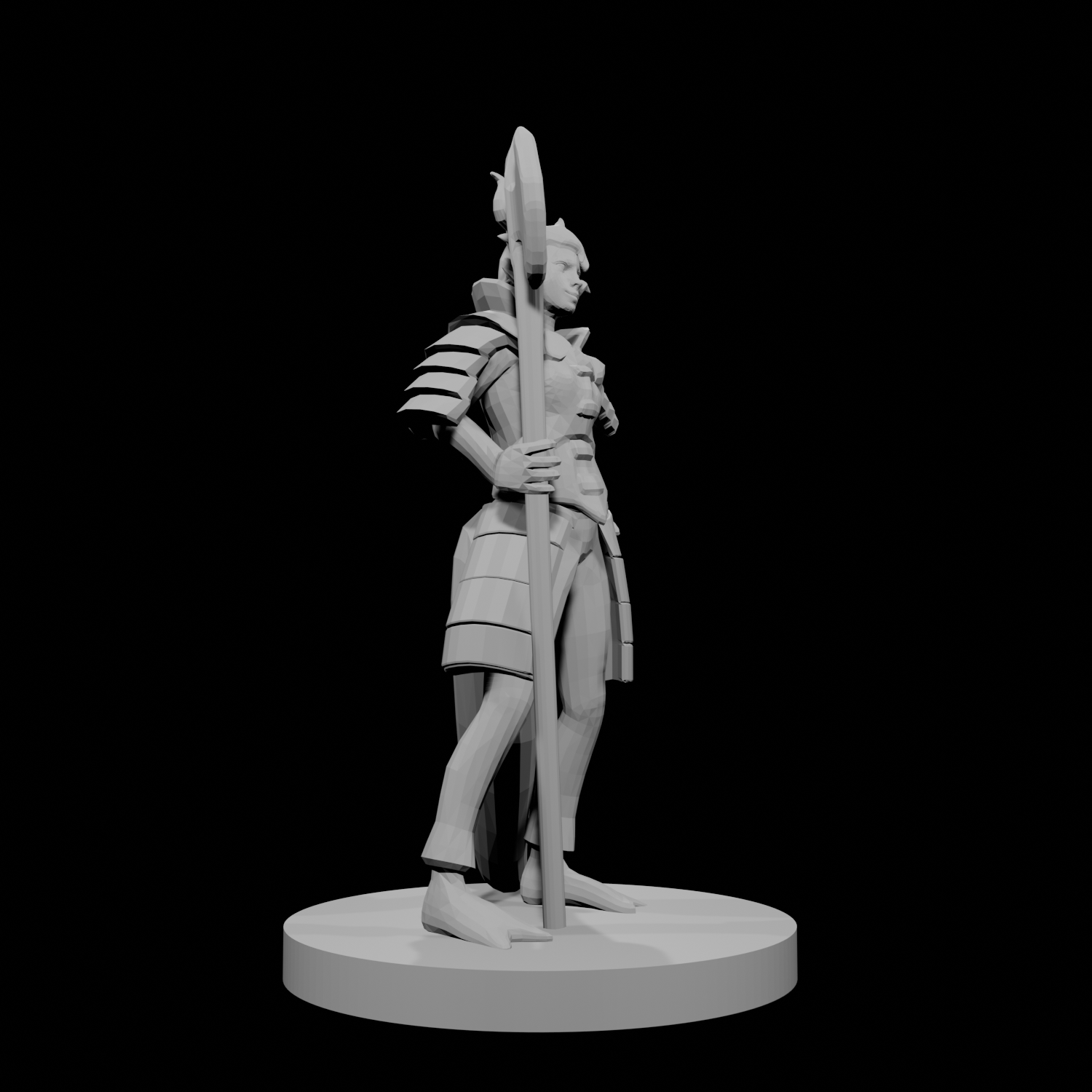 Tiefling Female Death Cleric 2