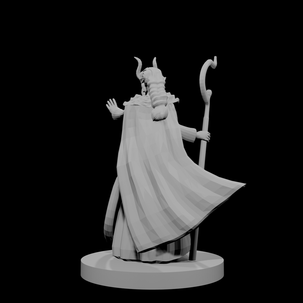 Tiefling Female Druid