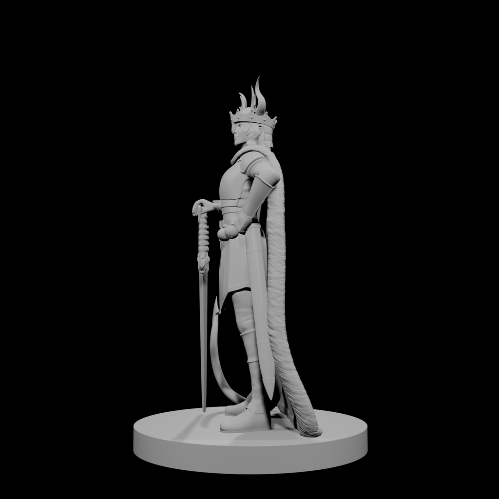 Tiefling Female Fighter 2