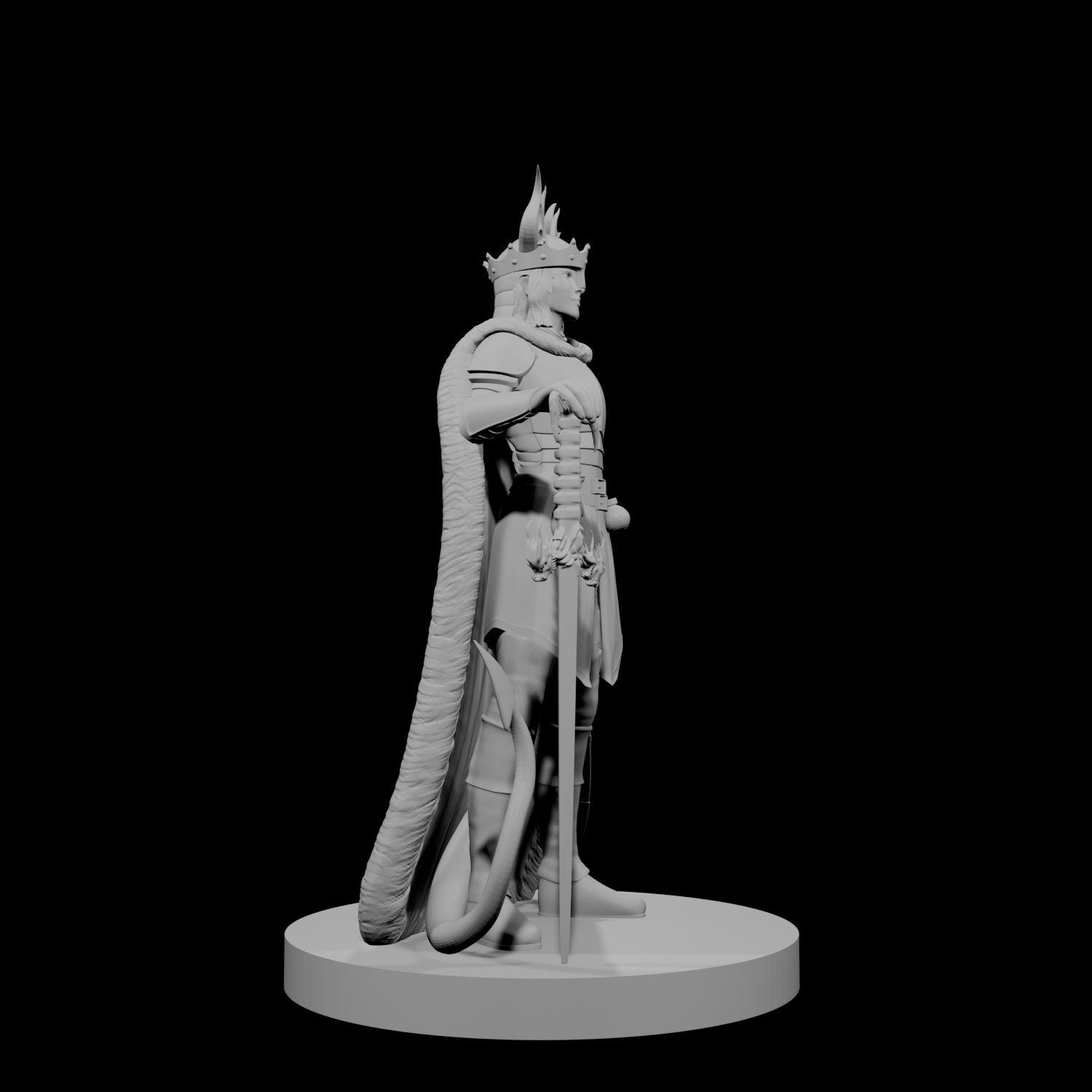 Tiefling Female Fighter 2