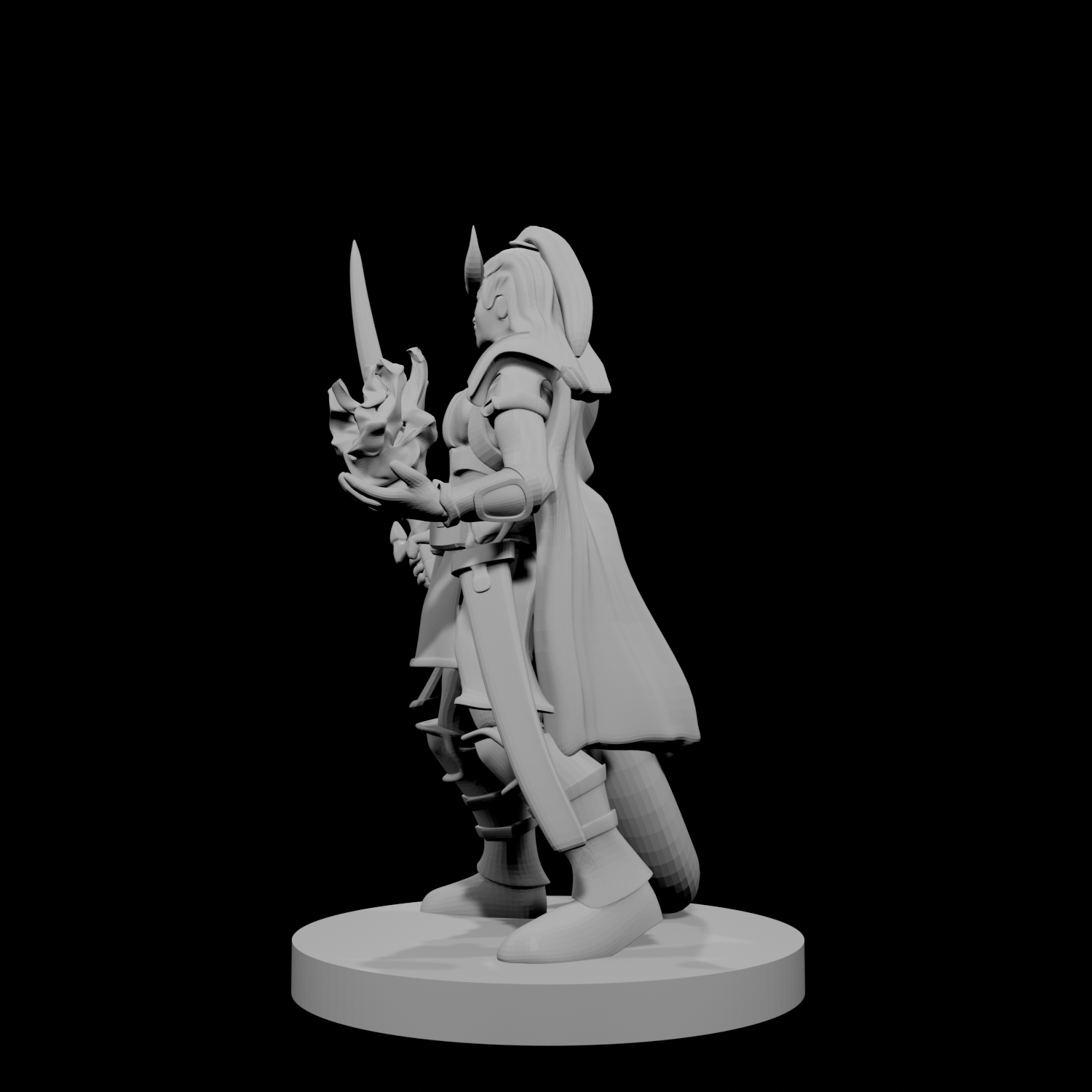 Tiefling Female Hexblade