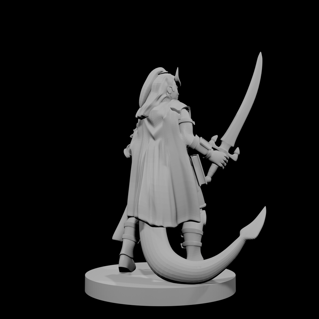Tiefling Female Hexblade
