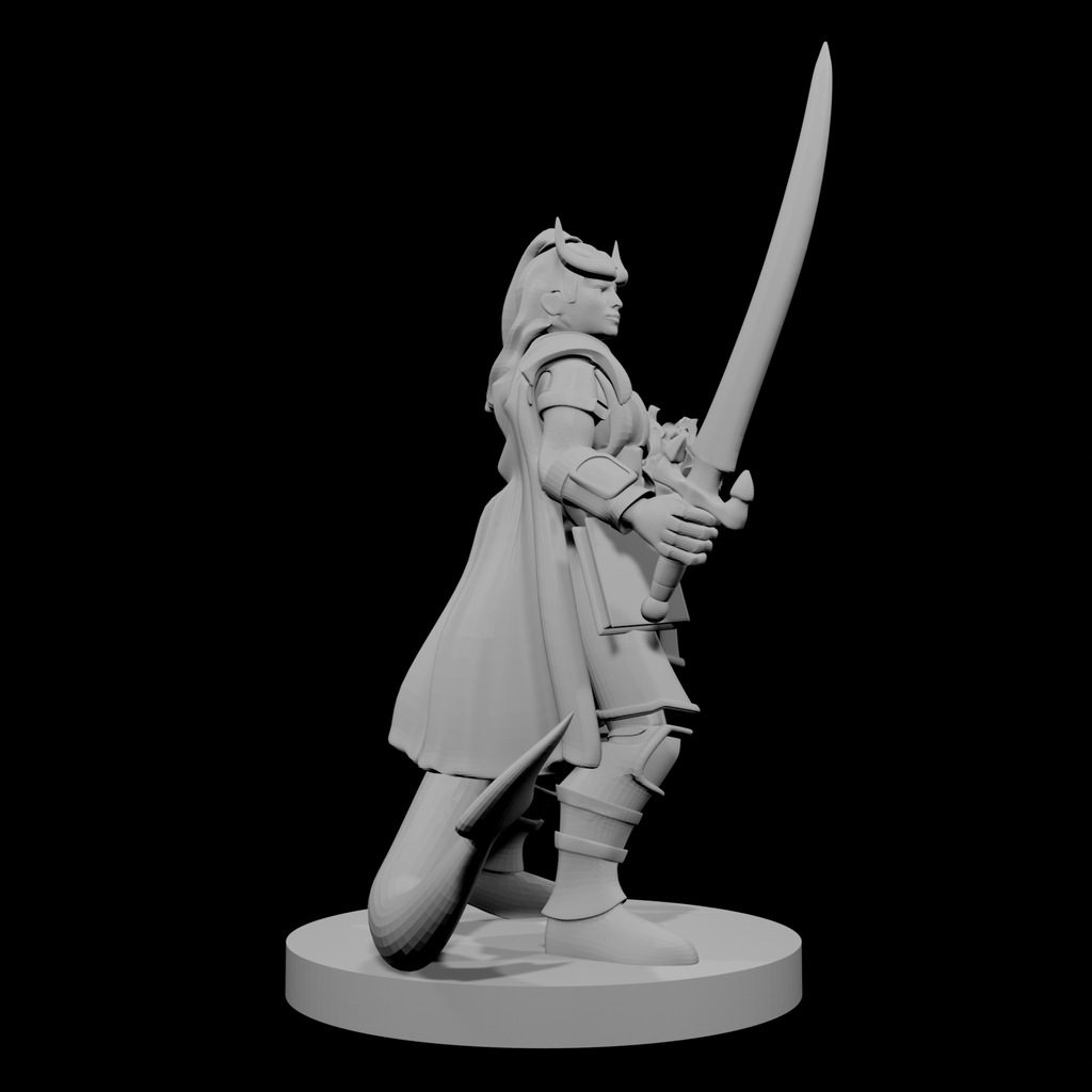 Tiefling Female Hexblade