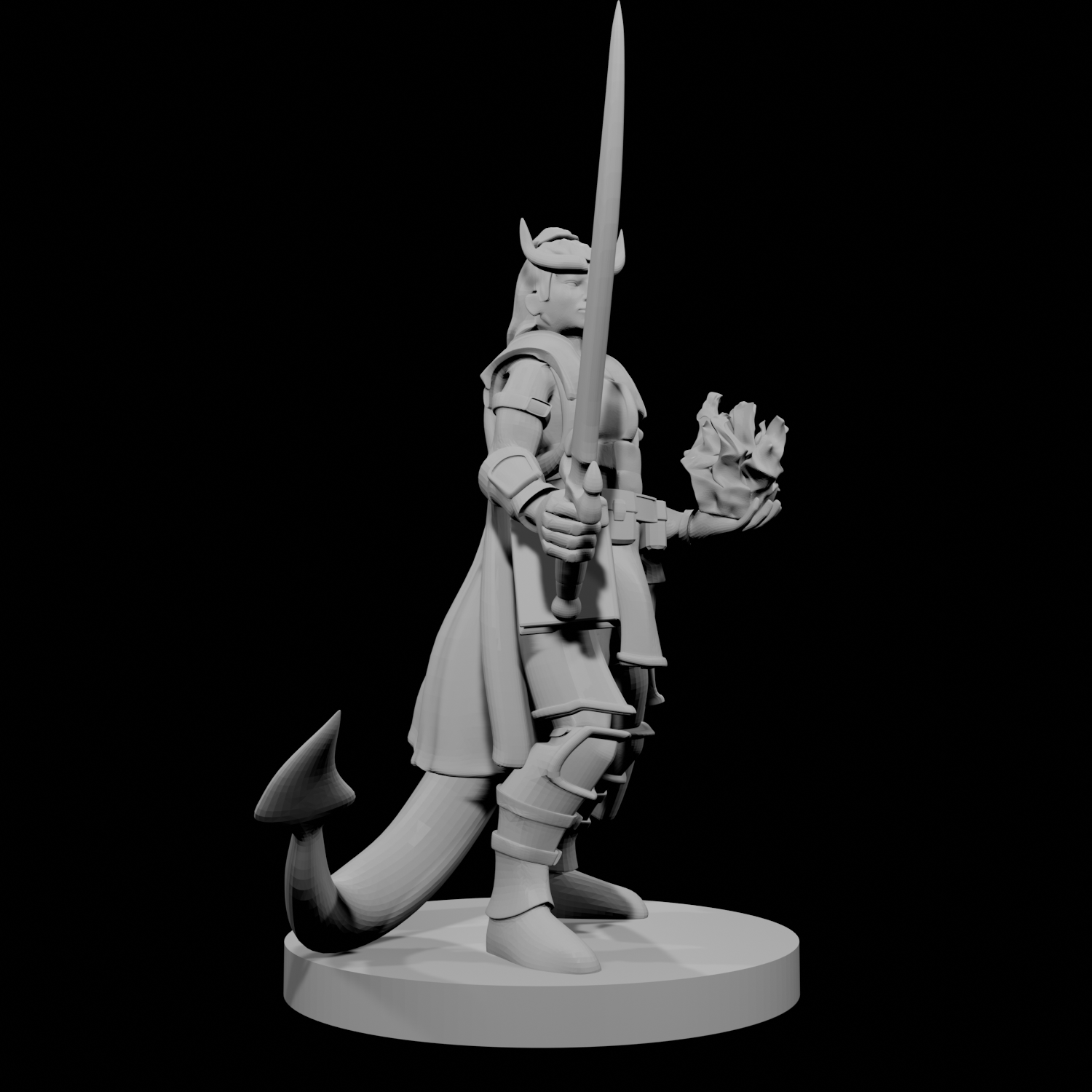 Tiefling Female Hexblade