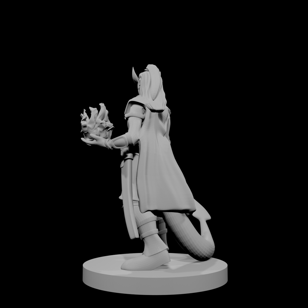 Tiefling Female Hexblade
