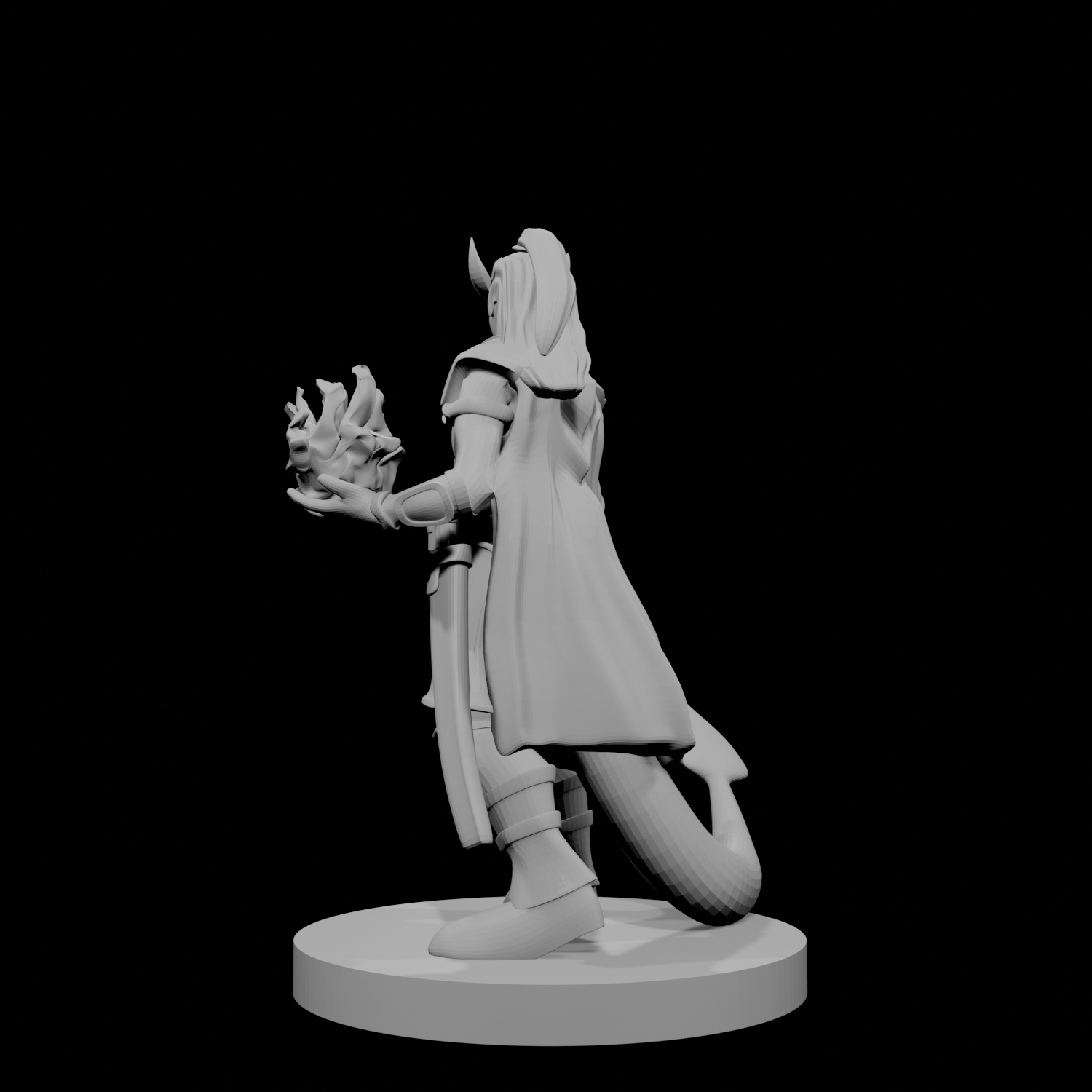 Tiefling Female Hexblade