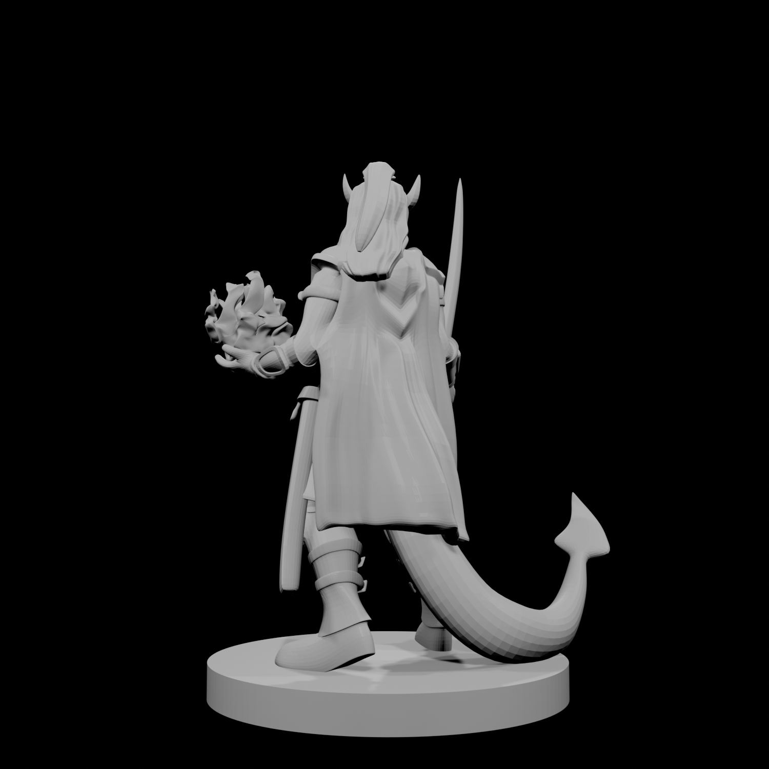 Tiefling Female Hexblade