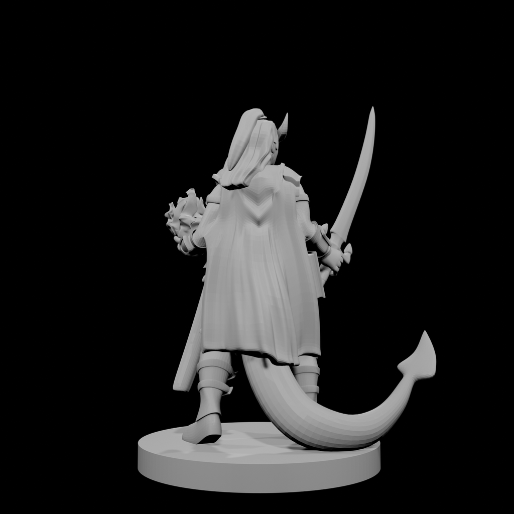 Tiefling Female Hexblade