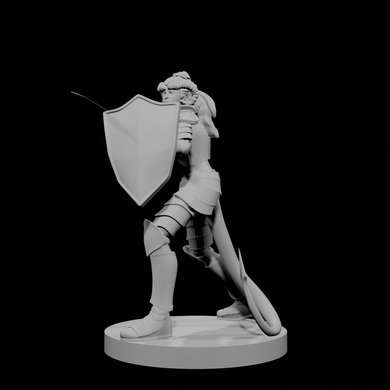 Tiefling Female Paladin